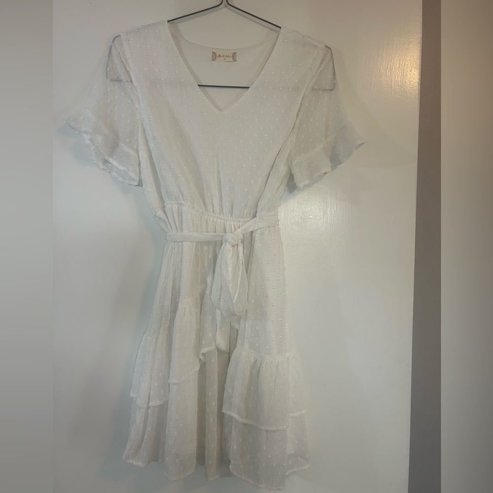 Altar'd State white dress